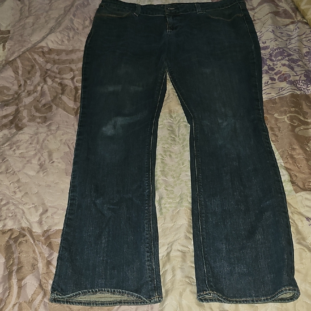 American Eagle Outfitters Dark Blue Flare Jeans